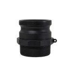 Engate Alavanca Rosca Macho Camlock Tipo F - PVC