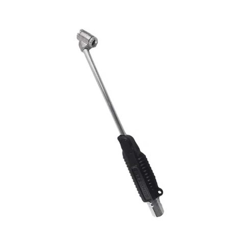 Bico de Ar Encher Pneu Duplo Longo Schweers